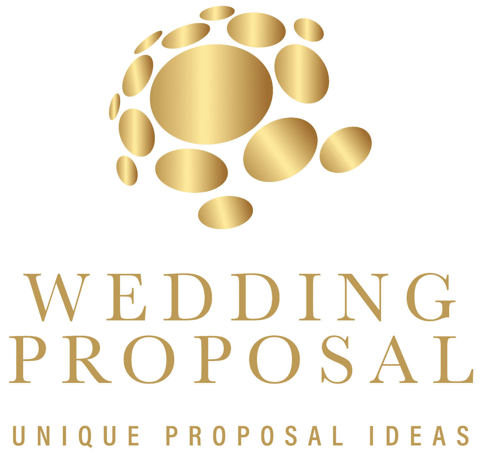 WeddingProposal.sg logo featuring elegant design, specializing in wedding and 'Marry Me' decorations